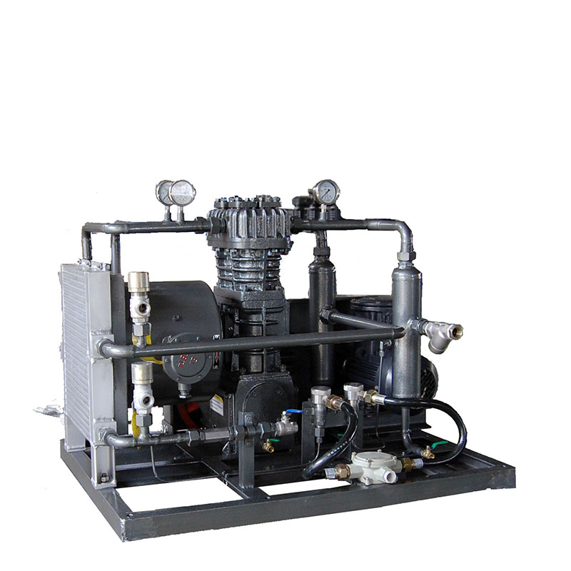 Biogas compressor