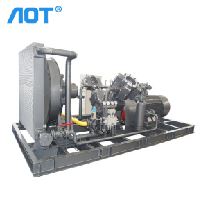 Oil-Lubricated N2O Piston Air Compressor New 380V AC Power